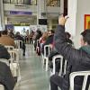 Beneficiario festejando