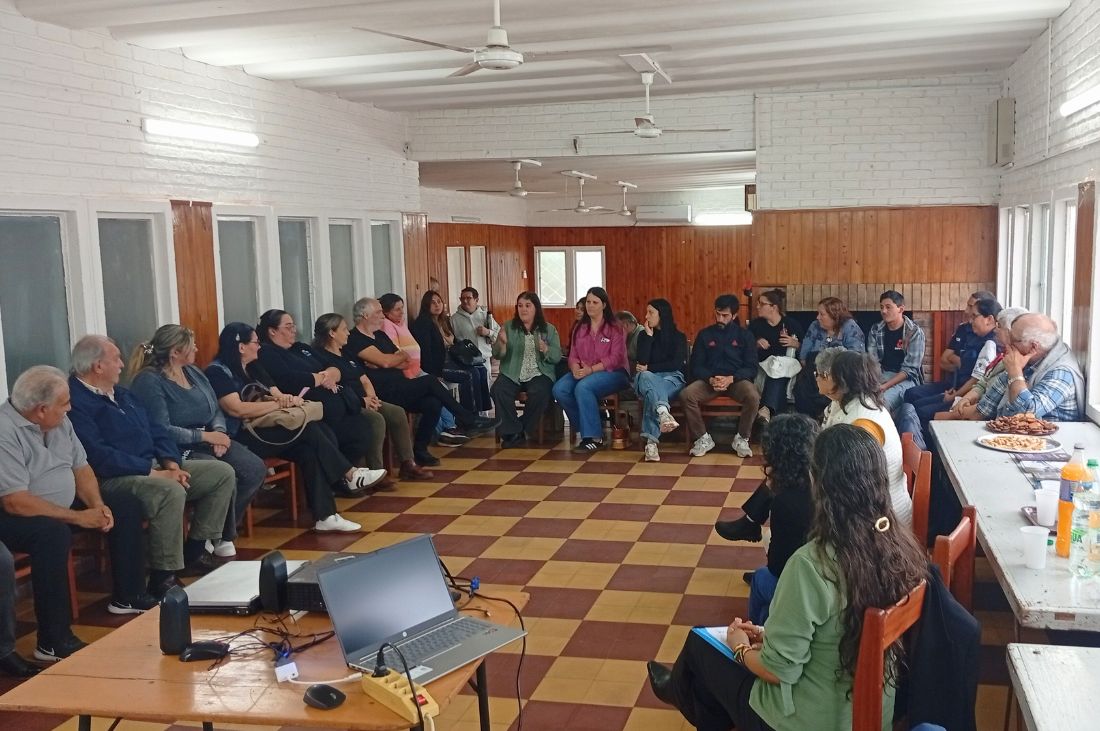 Público presente en el taller