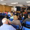 Familias que cancelaron su deuda en Santa Lucía.