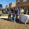 Inauguración e de 14 vivienda en Salto