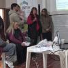 Vecinos de CH de San José participando del taller